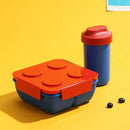 Axyaa Building Block Lunch Box for Children - Portable & Modular Storage Solution