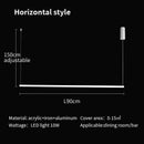 Axyaa Modern LED Pendant Light for Living Room, Bar, and Bedroom