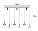 Axyaa Modern LED Chandelier Pendant Light Ceiling Lamp for Dining Room