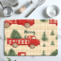 Axyaa Christmas Tree Drying Mat - Quick Dry Kitchen & Bathroom Drain Pad