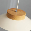 Axyaa Cream Wind LED Pendant Light Chandelier for Bedroom Home Decor