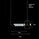 Axyaa Nordic LED Pendant Lamp, Luxury Living Room Lighting