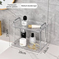 Axyaa Rectangle Tray with Handles: Coffee Table Tea Cup & Jewelry Storage Plate