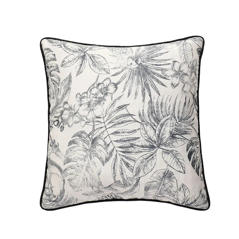 Axyaa Nordic Style Decorative Cushion Cover for Living Room, 45x45 Square Sofa Pillow Case