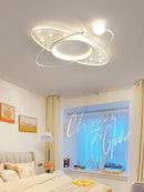 Axyaa Nordic LED Ceiling Light: Modern Minimalist Style for Bedroom and Study Room