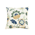 Axyaa Floral Embroidery Pillowcase Cover for Home Decor
