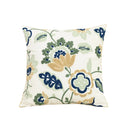 Axyaa Floral Embroidery Pillowcase Cover for Home Decor