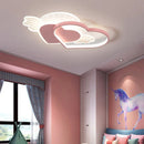 Axyaa Love Wings Chandelier for Kids Room Décor