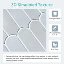 3D Faux Matte Wall Panels, Tile Stickers by Axyaa - Peel and Stick Room Decoration