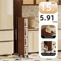 Axyaa Vintage Slim Storage Cart with Drawers for Kitchen/Bathroom/Living Room