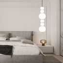 Axyaa Nordic Glass Balls Chandelier for Bedroom Restaurant Bar