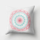 Axyaa Mandala Pattern Polyester Cushion Cover for Stylish Home Decor