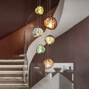 Axyaa LED Ceiling and Suspension Lamps for Modern Living Room and Stairs