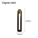 Axyaa Nordic Iron Glass Floor Lamp with LED Lighting for Home Decor