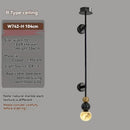 Axyaa Long Rod Marble Wall Lamp for Postmodern Indoor Lighting