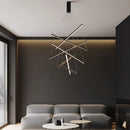 Axyaa Modern LED Stair Ceiling Chandelier: Stylish Indoor Lighting Fixture for Home, Hotel, Bedroom