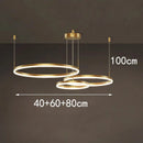 Axyaa Modern Pendant Chandelier for Dining Room Ceiling, LED Indoor Decorative Lighting