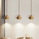 Axyaa Retro Shell Chandelier: Natural Fruit Tea Room LED Pendant Light