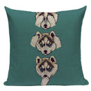 Axyaa Cozy Pug Cat Sloth Starling Fashion Pillow Cover Sofa Decor Case
