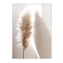 Pampas Grass Canvas Painting Poster by Axyaa - Scandinavian Art for Living Room