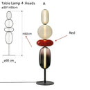 Axyaa Nordic Glass Table Lamp - LED Decor Lighting for Home and Exhibition