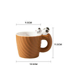 Axyaa Creative Cartoon Cat Ceramic Mug Cute Cat Cup - Children's Milk Breakfast Office Coffee Cup