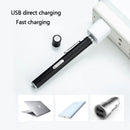 Axya Penlight: USB Rechargeable Mini Torch with Clip, Small & Bright LED Flashlight