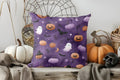 Axyaa Halloween Ghost Bow Pumpkin Pattern Cushion Cover for Sofa Bedroom Car