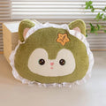 Axyaa Rural Style Animal Plush Pillow - Cute Sofa Cushion for Home and Dormitory