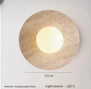 Axyaa Natural Stone LED Wall Lamp for Home Lighting Decor