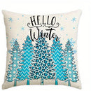 Axyaa Winter Delights Love Hello Merry Christmas Cushion Cover