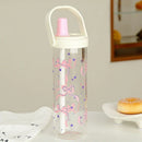 Axyaa Bubble Milk Tea Cup: Large Capacity, Leak Proof, Portable Straw Lid Bottle