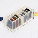 Axyaa Drawer Organizer System for Clothes, Underwear, T-shirt, Pants, Bra, Socks Storage