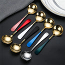Axyaa Stainless Steel Coffee Spoons, Ice Cream Dessert Tea Scoop, Kitchen Tableware