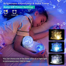 Axyaa Star Galaxy Projector: Nebula Night Light with 10 Colors, Timer, Ceiling Romantic Ambiance