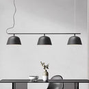 Axyaa Mid Retro Three Head Chandelier LED Pendant Lamp for Kitchen Island, Coffee Bar
