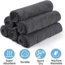 Axyaa Microfiber Dishcloth Set of 6 for Home Cleaning and Polishing