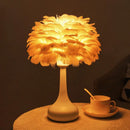 Axyaa LED Feather Lamp USB Night Light Ambient Lighting