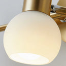 Axyaa Nordic Mirror Headlight Vanity Wall Lamp with Copper Led Lighting