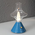 Axyaa Rechargeable Table Lamp Lantern - Nordic Design, Warm White Light