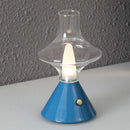 Axyaa Rechargeable Table Lamp Lantern - Nordic Design, Warm White Light