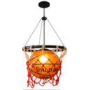 Axyaa Industrial Vintage Glass Chandelier for Kitchen Restaurant Retro Loft Style