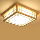 Axya Nordic Wood Ceiling Lamp LED Chandelier for Home Decor