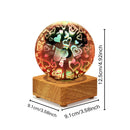 Axyaa 3D Fireworks Christmas Projector Lamp: Bedroom, Study, Art Decor Lighting