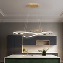 Axyaa Modern Dimmable LED Pendant Lights for Dining Room, Kitchen, Bar