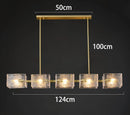 Axyaa Modern Stair Chandelier Pendant Lamp for Living Room, Interior Lighting