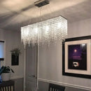 Axyaa Crystal LED Chandelier: Nordic Modern Luxury Lighting