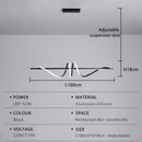 Axyaa LED Pendant Light with Remote Dimming for Modern Home Decor