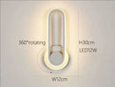 Axyaa Rotating Bedside Wall Sconce for Bedroom and Living Room