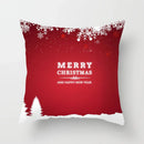 Axyaa Merry Christmas Green Pillowcase Sofa Decoration Cover
